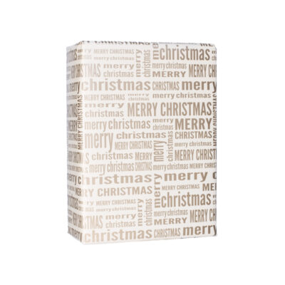 Jule Gavepapir, Merry Christmas - B: 55 cm. L: 150 m.